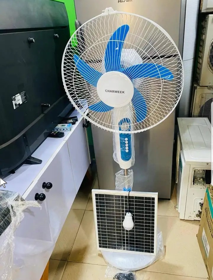 Price of Solar Fan with solar panel and bulb in Nigeria